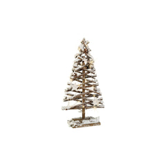 Lumineo BO 20 Micro-Led Rattan Tree with Snow 50cm,