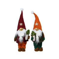 Decoris Polyester Gnome 45cm - 2 Assorted Colours,