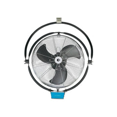 Equation Metal Wall Fan with Remote Control 50cm 100W - Black