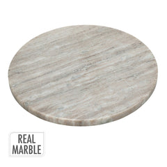 Marble Board Round 28x1.5cm - Sand,