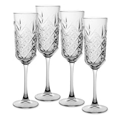 Timeless Champagne flute x4,