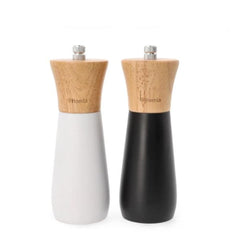 Homla Rubby Pepper And Salt Grinder, 2 Pcs Natural 16 cm