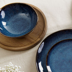 Homla Casper Bowl Navy Blue 17X6 cm