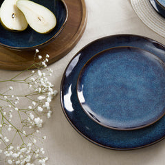 Homla Casper Dinner Plate Navy Blue 27 cm