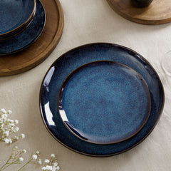 Homla Casper Dinner Plate Navy Blue 27 cm