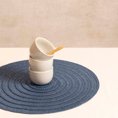 Homla Cord Placemat Pistachio 38 cm