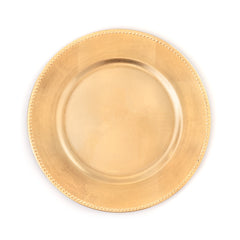 Homla Plast Plate Golden 33 cm