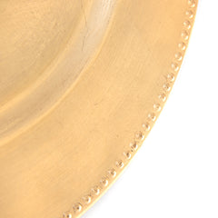 Homla Plast Plate Golden 33 cm