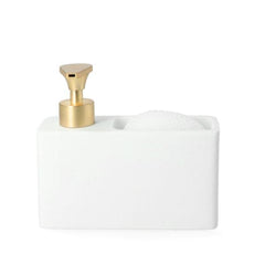 Homla Teana Soap Dispenser Grey 17X16 cm