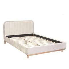 Homla Karalius Bed Beige 140X200