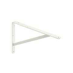 Dolmen 26.8 x 40cm Shelf Bracket 60kg - White