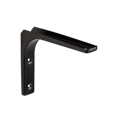 Modern 15 x 20cm Shelf Bracket 20kg - Black