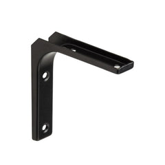 Modern 10 x 10cm Shelf Bracket 10kg - Black