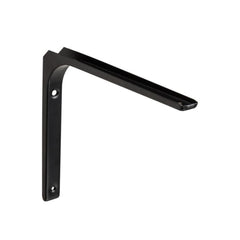 Modern 25 x 30cm Shelf Bracket 30kg - Black