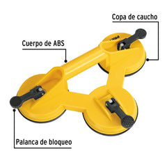 Pretul Triple Plastic Suction Cup,.