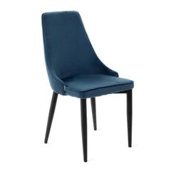 Homla Louis Ribbon Chair Blue 44X59X88 Cm