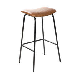 Homla Lumbar Stool brown/black 47X38X77 Cm