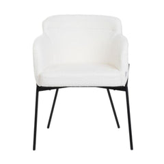 Homla Fluffy Chair Ecru 57X60X78 Cm