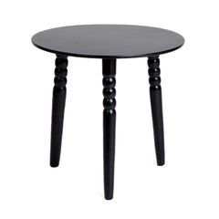 Homla Cast Coffee Table Black 50X50X50 Cm