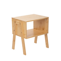 Homla Slumber Bedside Table Natural 42X29X42 Cm