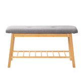 Homla Truo Shoe cabinet Natural 84X30X45 Cm