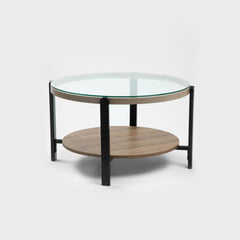 Homla Gremi Glass Coffee Table 70x70x42.5 cm