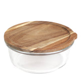 Homla Maira Container Transparent + lid 15x7cm