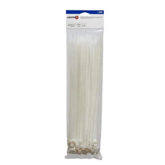 Lexman Cable Tie Pack of 100 Pieces 35cm x 0.55cm - White