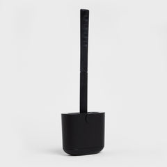 Homla SToilet brush REINA silicone black 12.3x6.2x36.5 cm