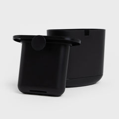 Homla SToilet brush REINA silicone black 12.3x6.2x36.5 cm