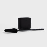 Homla SToilet brush REINA silicone black 12.3x6.2x36.5 cm