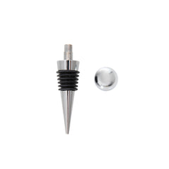 Homla Alcole Wine Stopper Silver  9 Cm