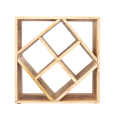 Homla Sjal Mango Wine Rack Natural 33X33 Cm