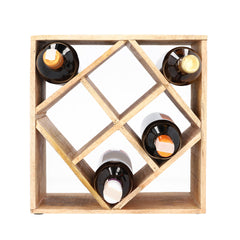 Homla Sjal Mango Wine Rack Natural 33X33 Cm