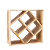 Homla Sjal Mango Wine Rack Natural 33X33 Cm