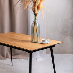 Homla Table Ukat Extabdable Natural 140-180X70X76 Cm