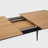Homla Table Ukat Extabdable Natural 140-180X70X76 Cm