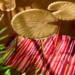 Homla Coffee Table Toa Gold 39X38X37 Cm