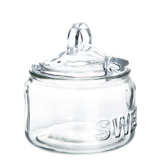 Homla Regel Glass Sugar Bowl 12X11Cm 0.5L