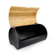 Homla Rakel Bread Box Black 38X25X21 Cm