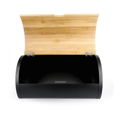 Homla Rakel Bread Box Black 38X25X21 Cm