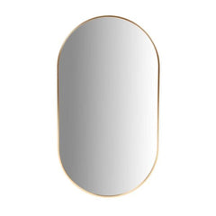 Homla Elora Mirror Oval Golden 50X90cm