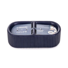 Homla Cozy Vanilla Honey Scented Candle Dark Blue 210 G