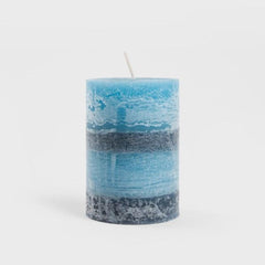 Homla Decorative Candle  Rustic  Navy Blue  300 G