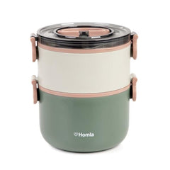 Homla Boxie Thermos Dinner Green 1L+0.6L