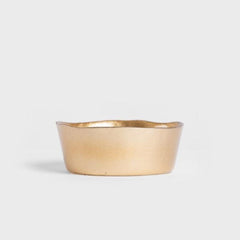 Homla Lindo Gold Glossy Bowl 13 Cm