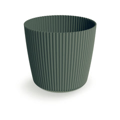 Prosperplast Milly Round Planter 14.6x14.6x12.9cm - Pine Green