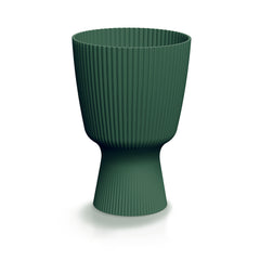 Prosperplast Milly Round Planter 18.8x18.8x27.7cm - Pine Green