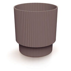 Prosperplast Milly Round Planter 19.5x19.5x21cm - Marsala