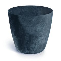 Prosperplast Mate Benton Effect Planter 23.8x23.8x21.5cm - Anthracite